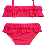 Neopy Kız Çocuk Latvıas Fırfırlı Bikini