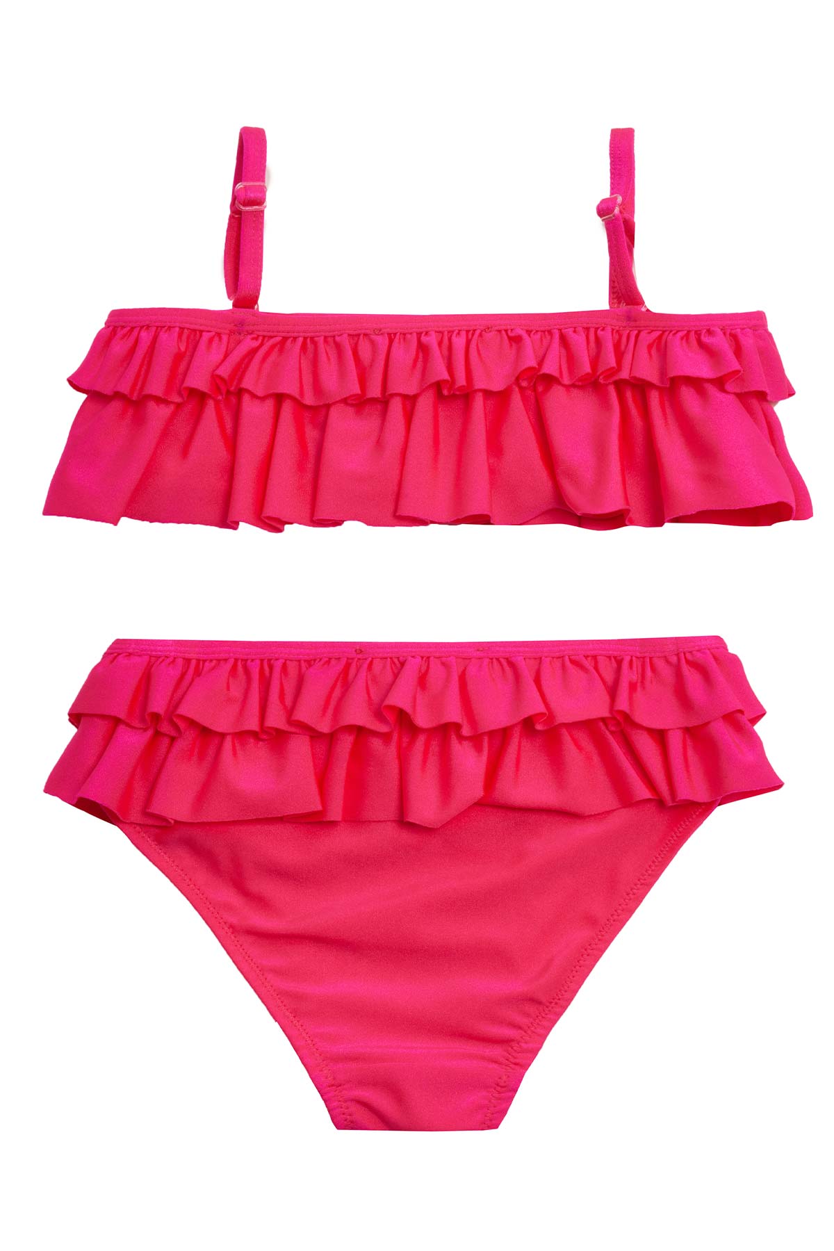 Neopy Kız Çocuk Latvıas Fırfırlı Bikini