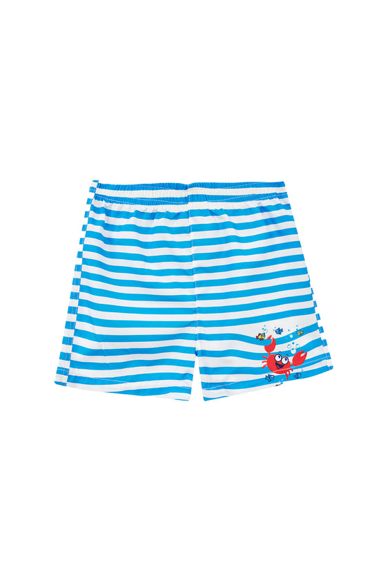Neopy Unisex Bebek Krust Deniz Şortu Çizgili