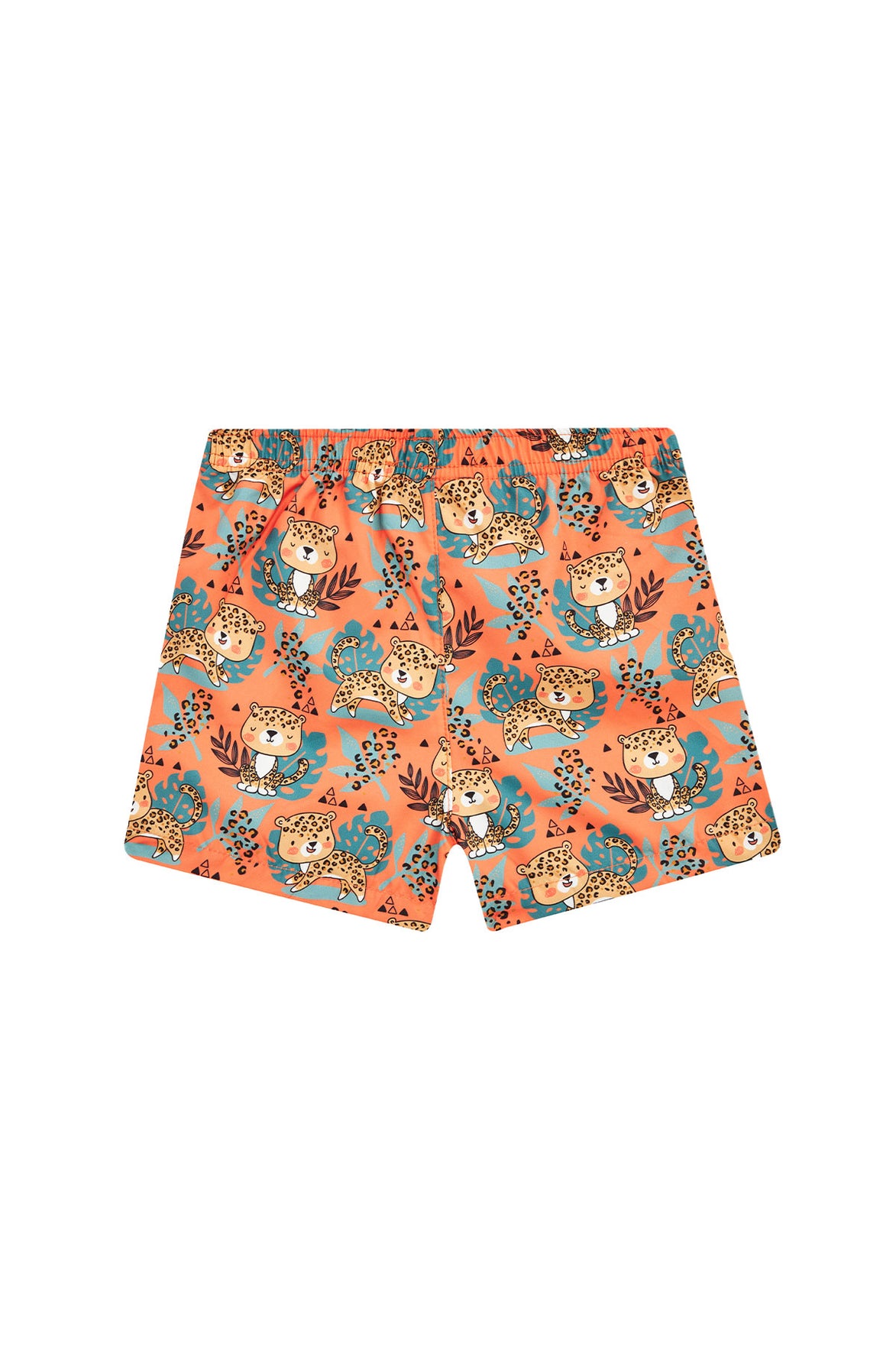 Neopy Unisex Bebek Troy Deniz Şortu Kaplancık Desenli