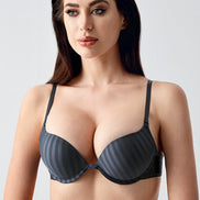 New Bra Kadın Çift Destekli Sütyen B Cup Jakarlı
