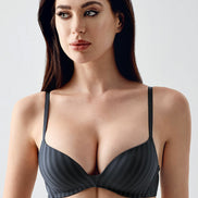 New Bra Kadın Desteksiz Sütyen B Cup Jakarlı
