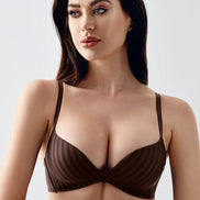 New Bra Kadın Desteksiz Sütyen B Cup Jakarlı