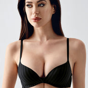 New Bra Kadın Desteksiz Sütyen B Cup Jakarlı