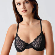 New Bra Kadın Desteksiz Sütyen Dantelli B Cup