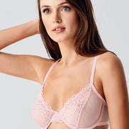 New Bra Kadın Desteksiz Sütyen Dantelli B Cup