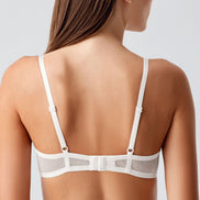 New Bra Kadın Desteksiz Sütyen Dantelli B Cup