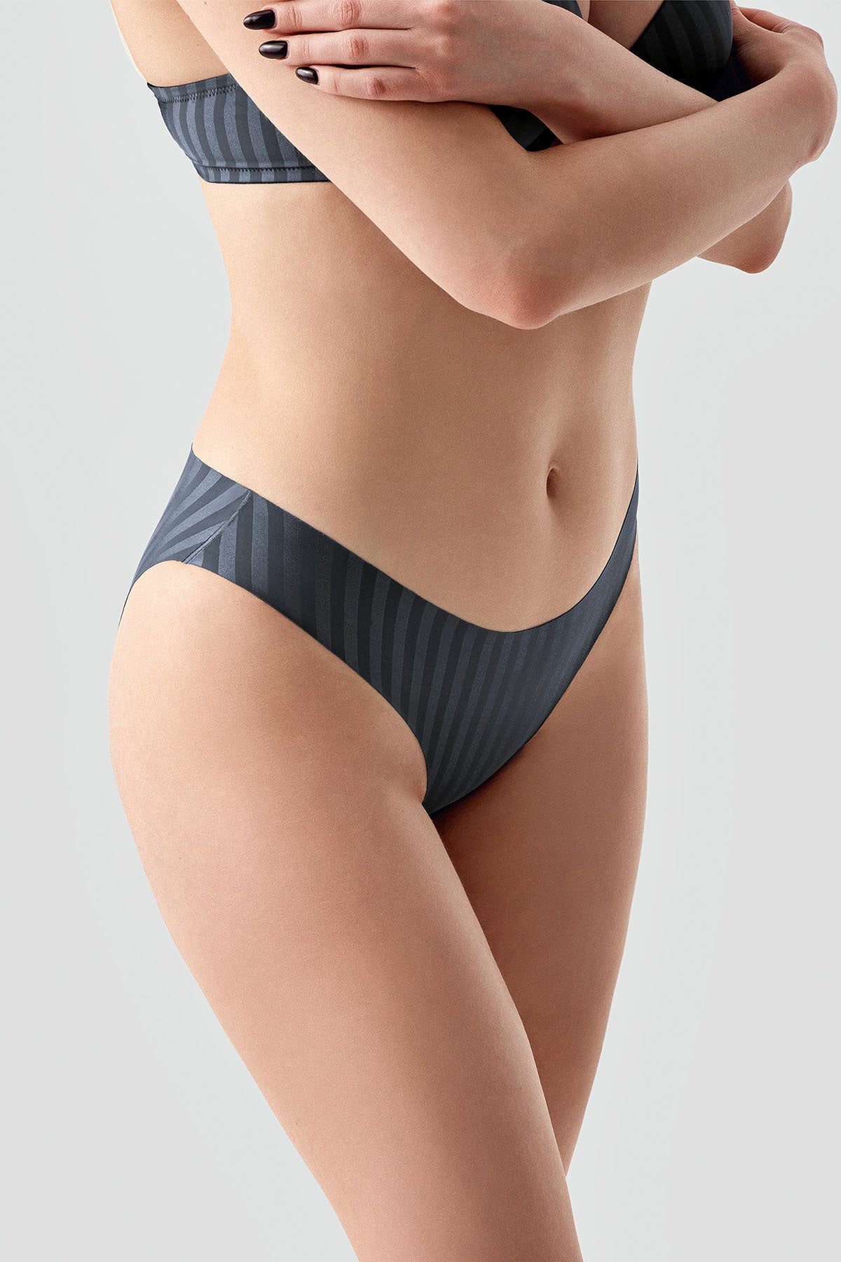 New Bra Kadın Slip Külot Jakarlı Desen