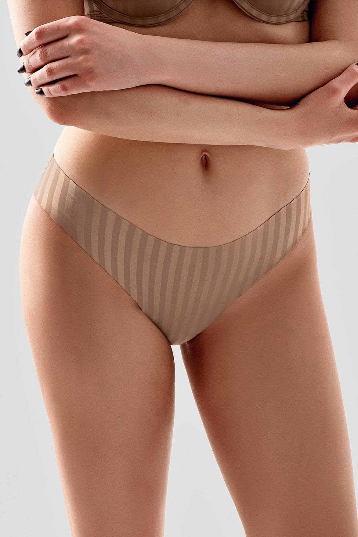 New Bra Kadın Slip Külot Jakarlı Desen