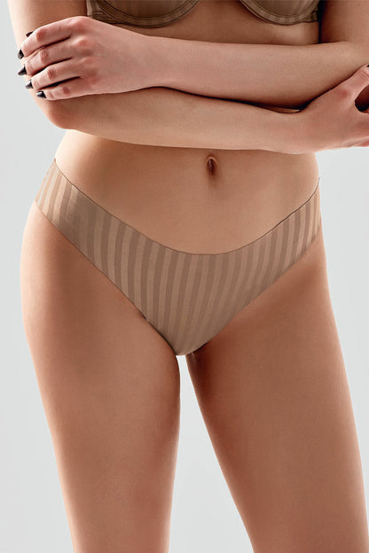 New Bra Kadın Slip Külot Jakarlı Desen