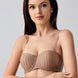 New Bra Kadın Straplez Desteksizi Sütyen B Cup Jakarlı