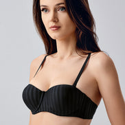 New Bra Kadın Straplez Desteksizi Sütyen B Cup Jakarlı