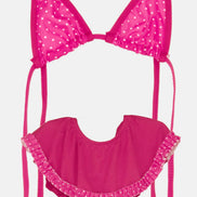 Nilmay Kız Çocuk Desenli Bikini