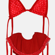 Nilmay Kız Çocuk Desenli Bikini