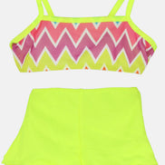 Nilmay Kız Çocuk Desenli Bikini