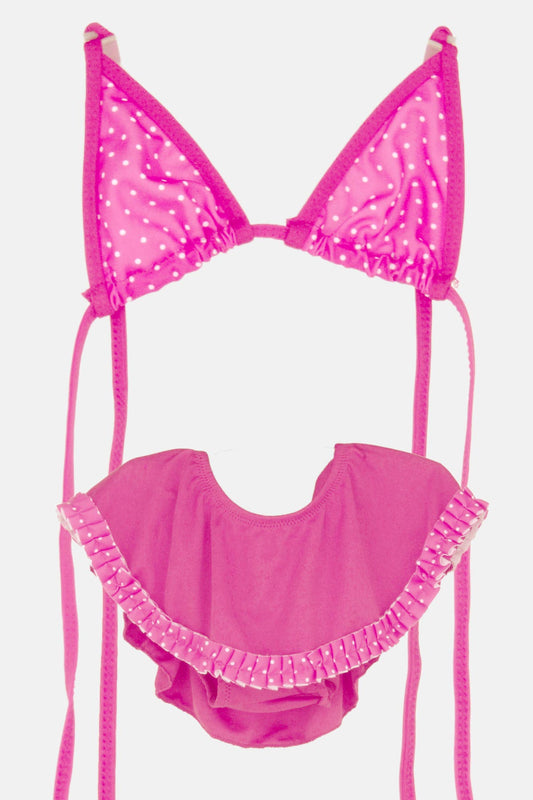 Nilmay Kız Çocuk Desenli Bikini