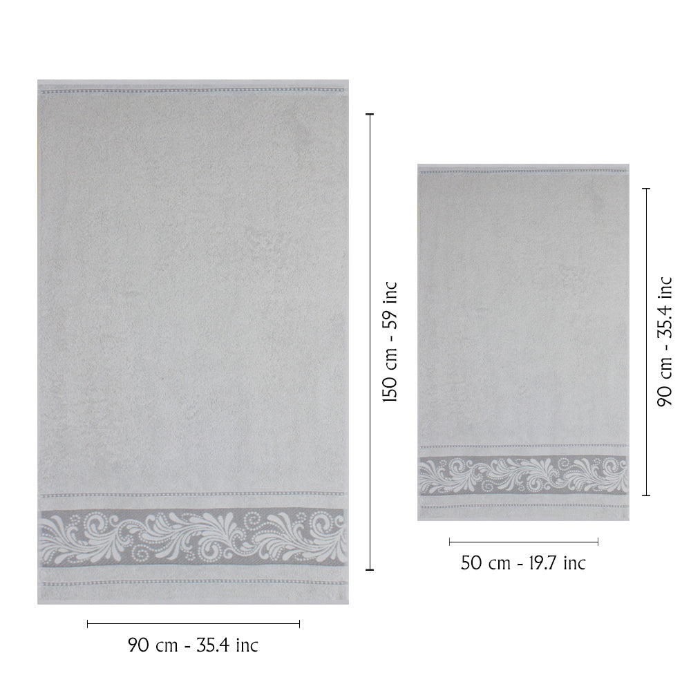 Nurpak Banyo Takımı Coşku 4 Parça 50x90-90x150