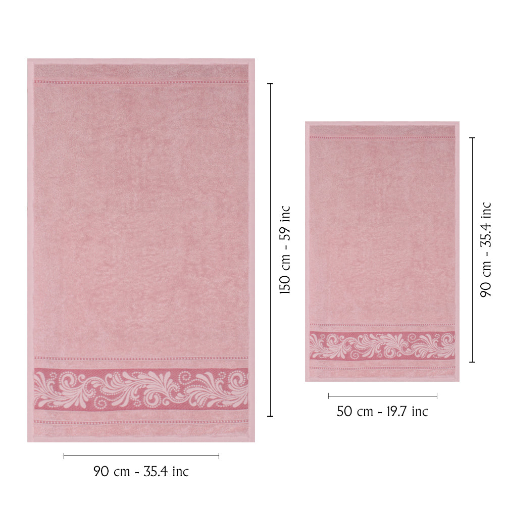 Nurpak Banyo Takımı Coşku 4 Parça 50x90-90x150