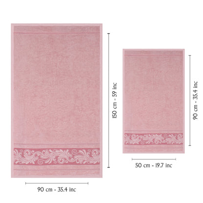 Nurpak Banyo Takımı Coşku 4 Parça 50x90-90x150