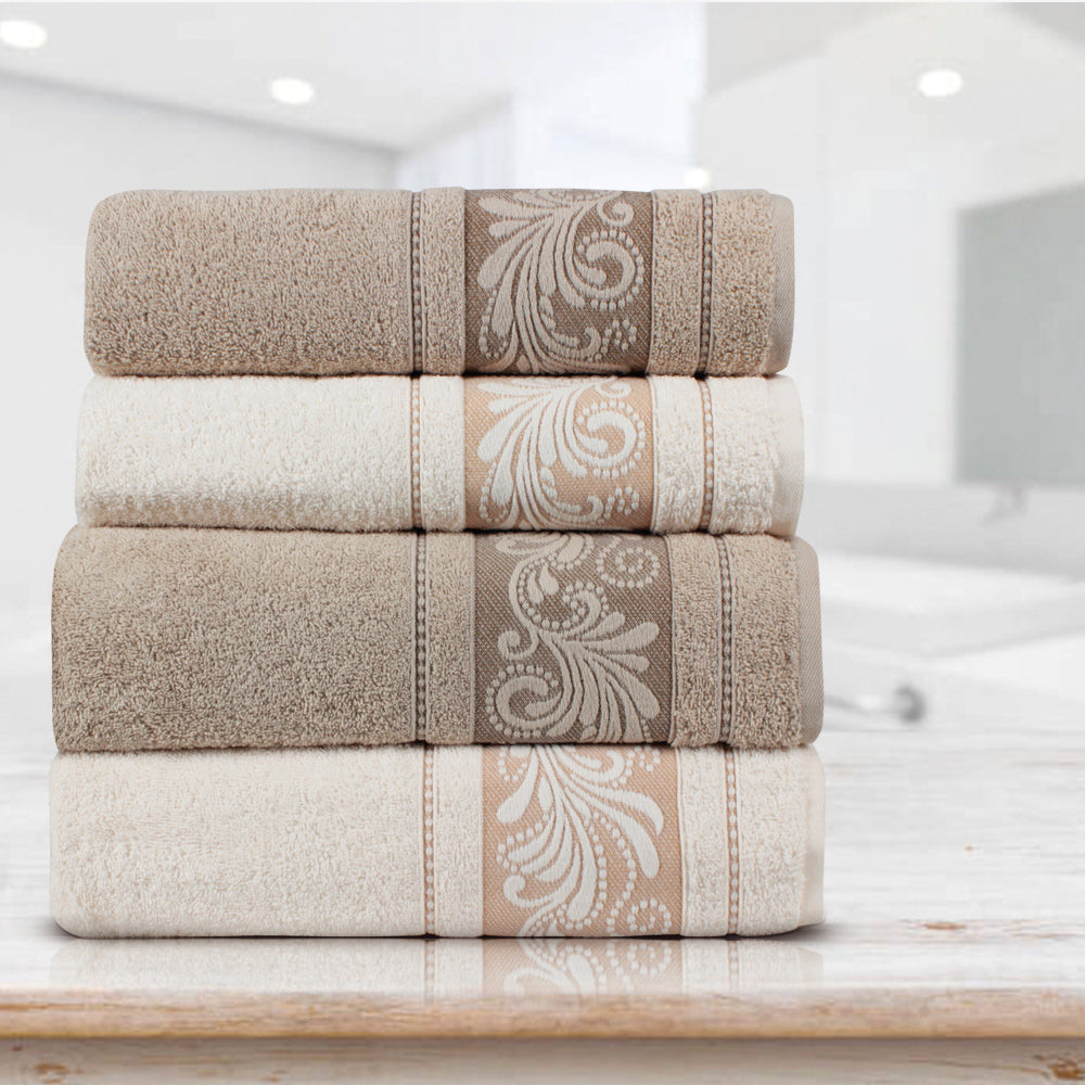 Nurpak Banyo Takımı Coşku 4 Parça 50x90-90x150