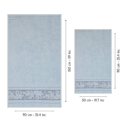 Nurpak Banyo Takımı Coşku 4 Parça 50x90-90x150