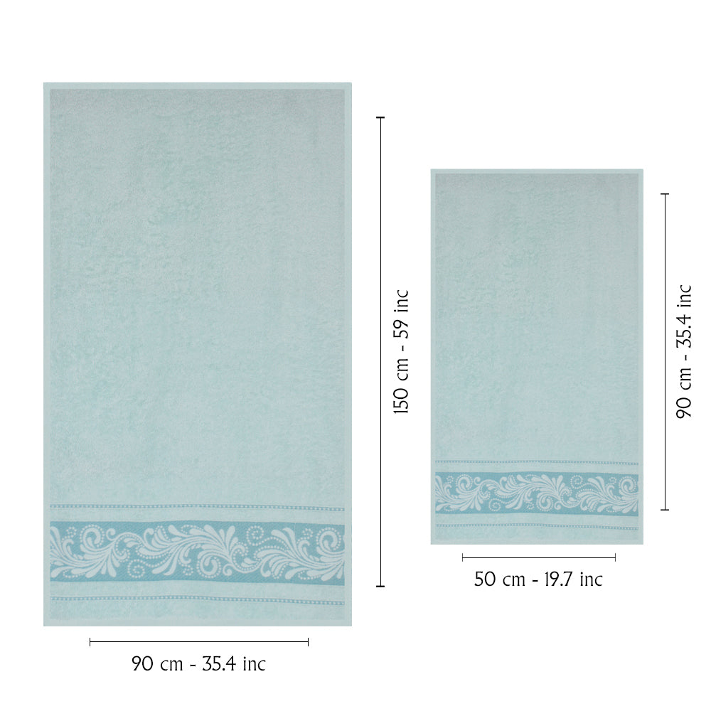 Nurpak Banyo Takımı Coşku 4 Parça 50x90-90x150