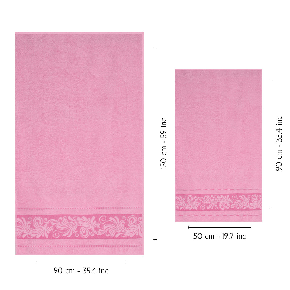 Nurpak Banyo Takımı Coşku 4 Parça 50x90-90x150