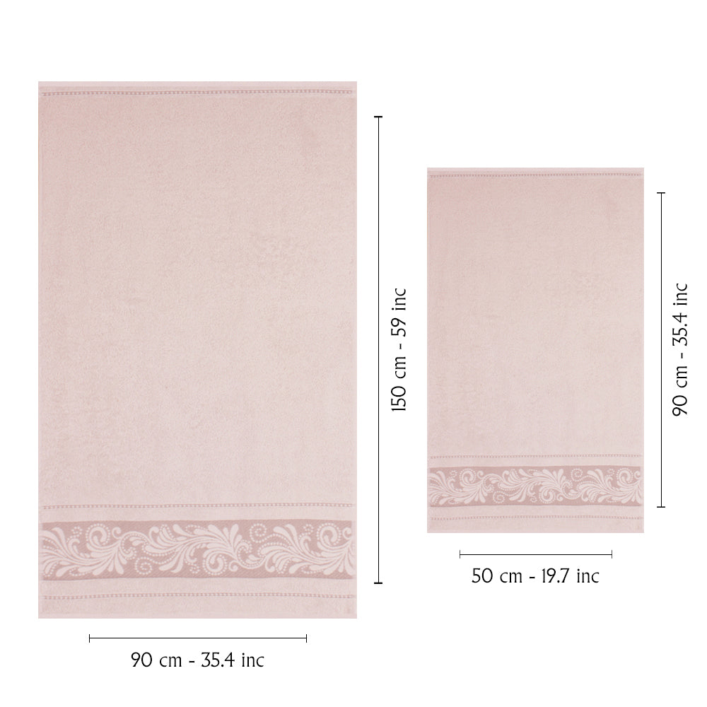 Nurpak Banyo Takımı Coşku 4 Parça 50x90-90x150