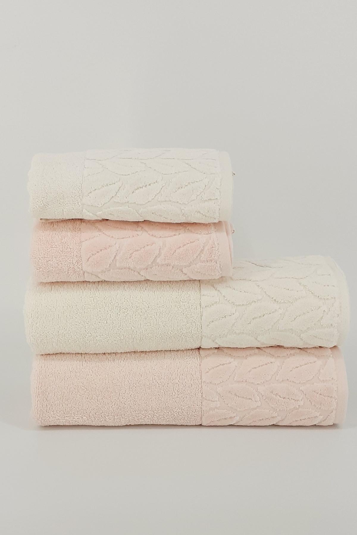 Nurpak Banyo Takımı Hazal 4 Parça 50x90-90x150
