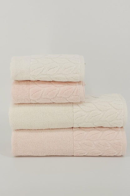 Nurpak Banyo Takımı Hazal 4 Parça 50x90-90x150