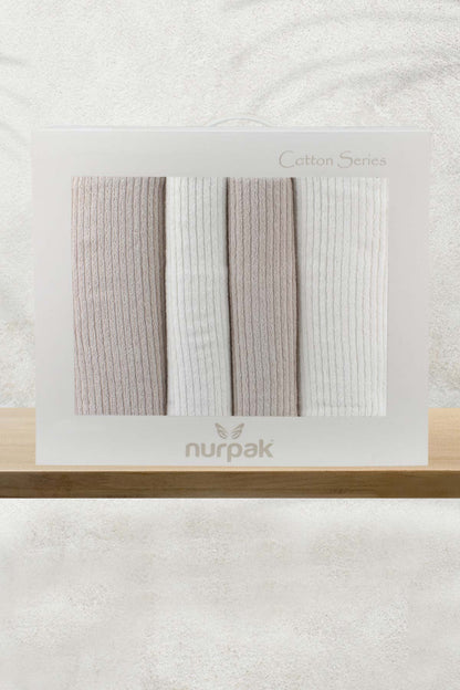 Nurpak Ekol 4 Parça Banyo Takımı 50x90 90x150