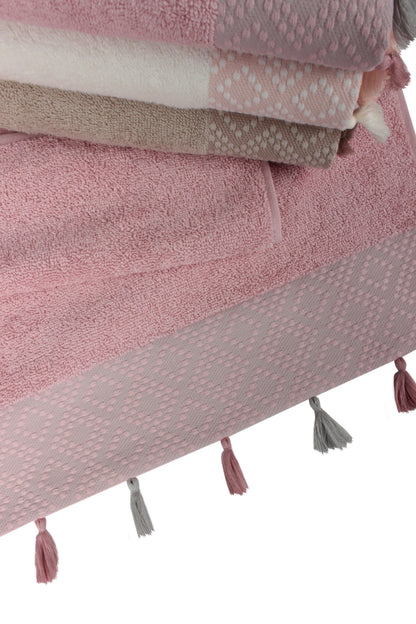 Nurpak Havlu Safir Jakarlı 50x90