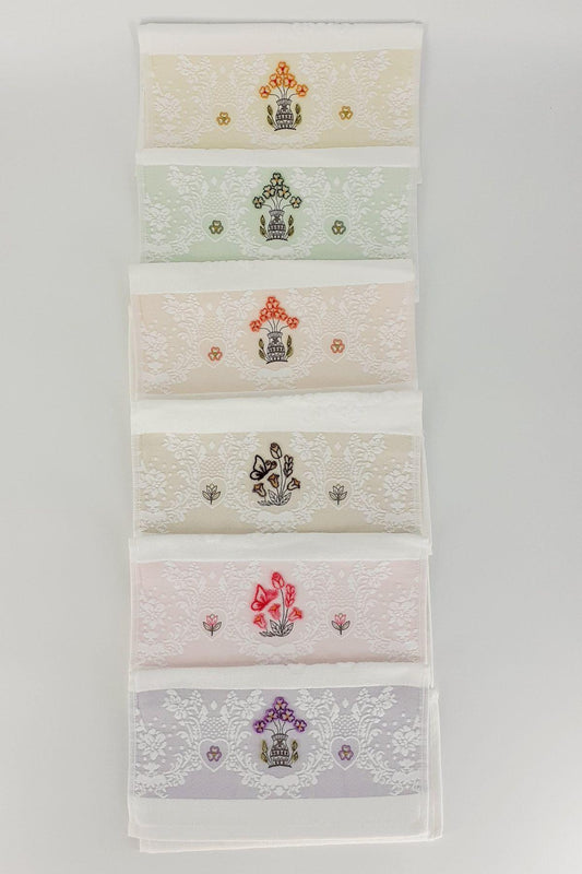 Nurpak Mutfak Havlusu Maral Jakarlı Kadife Nakışlı 30x50