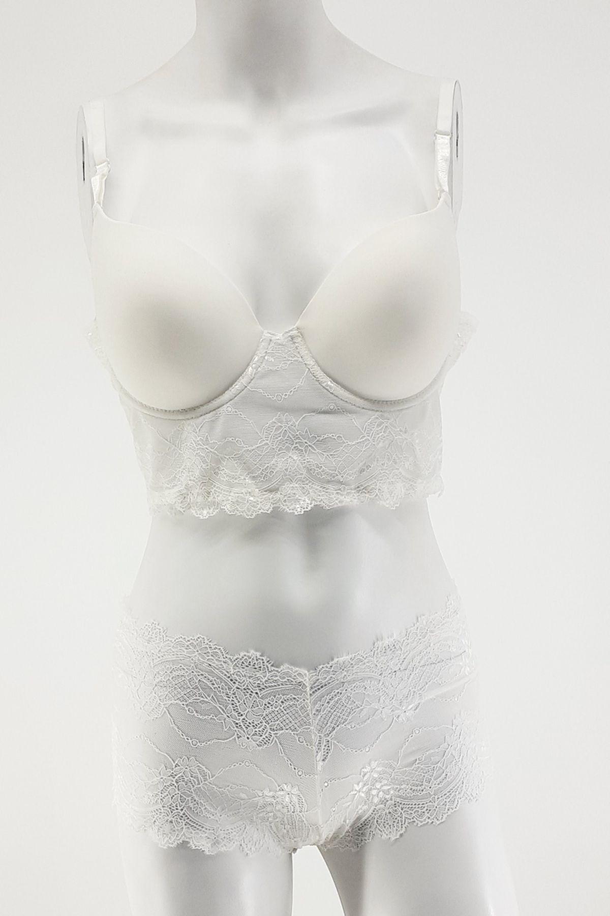 Nurteks Kadın Fantezi Destekli Sütyen ve Külot Takım