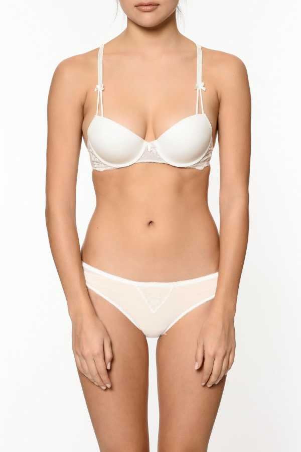 Nurteks Kadın Fantezi Destekli Sütyen ve Külot Takım Push-Up