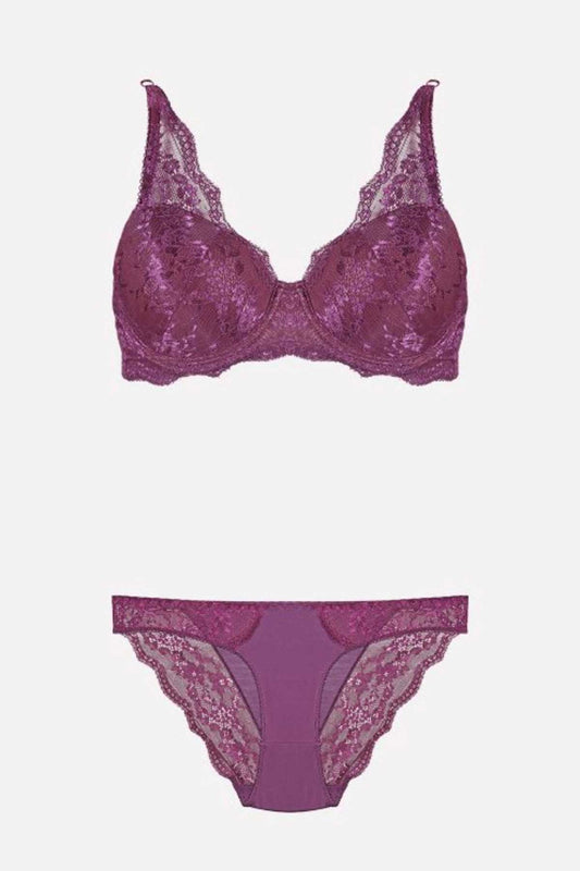 Nurteks Kadın Fantezi Desteksiz Sütyen ve Külot Takım