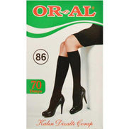 Oral Kadın İnce Dizaltı Çorap Kalın Opak (Yeşil Kutulu)