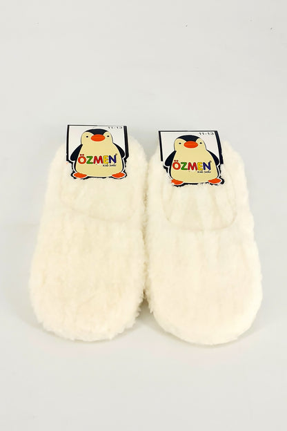 Özmen Kız Çocuk Babet Çorap Peluş