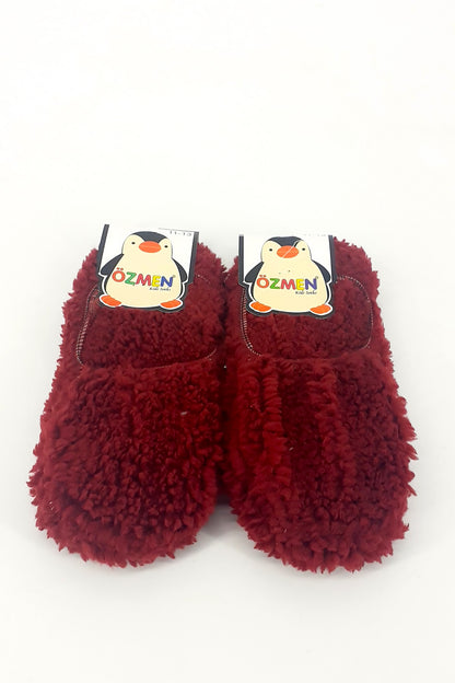 Özmen Kız Çocuk Babet Çorap Peluş
