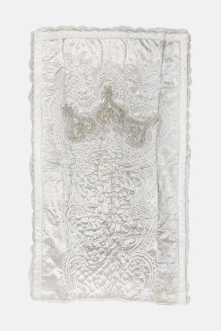 Palet Çeyiz Seccade Kadife Desenli 75X130 Cm