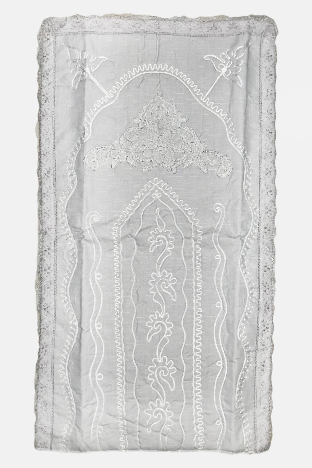 Palet Çeyiz Seccade Keten Desenli 75X130 Cm