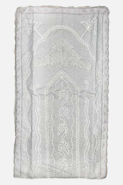Palet Çeyiz Seccade Keten Desenli 75X130 Cm