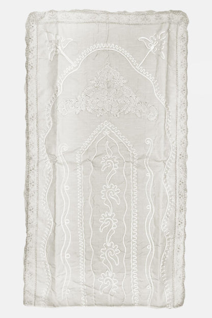 Palet Çeyiz Seccade Keten Desenli 75X130 Cm