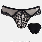 Papatya Kadın Bikini Külot Ön Orta Ve Yan Bant Arka Pamuk