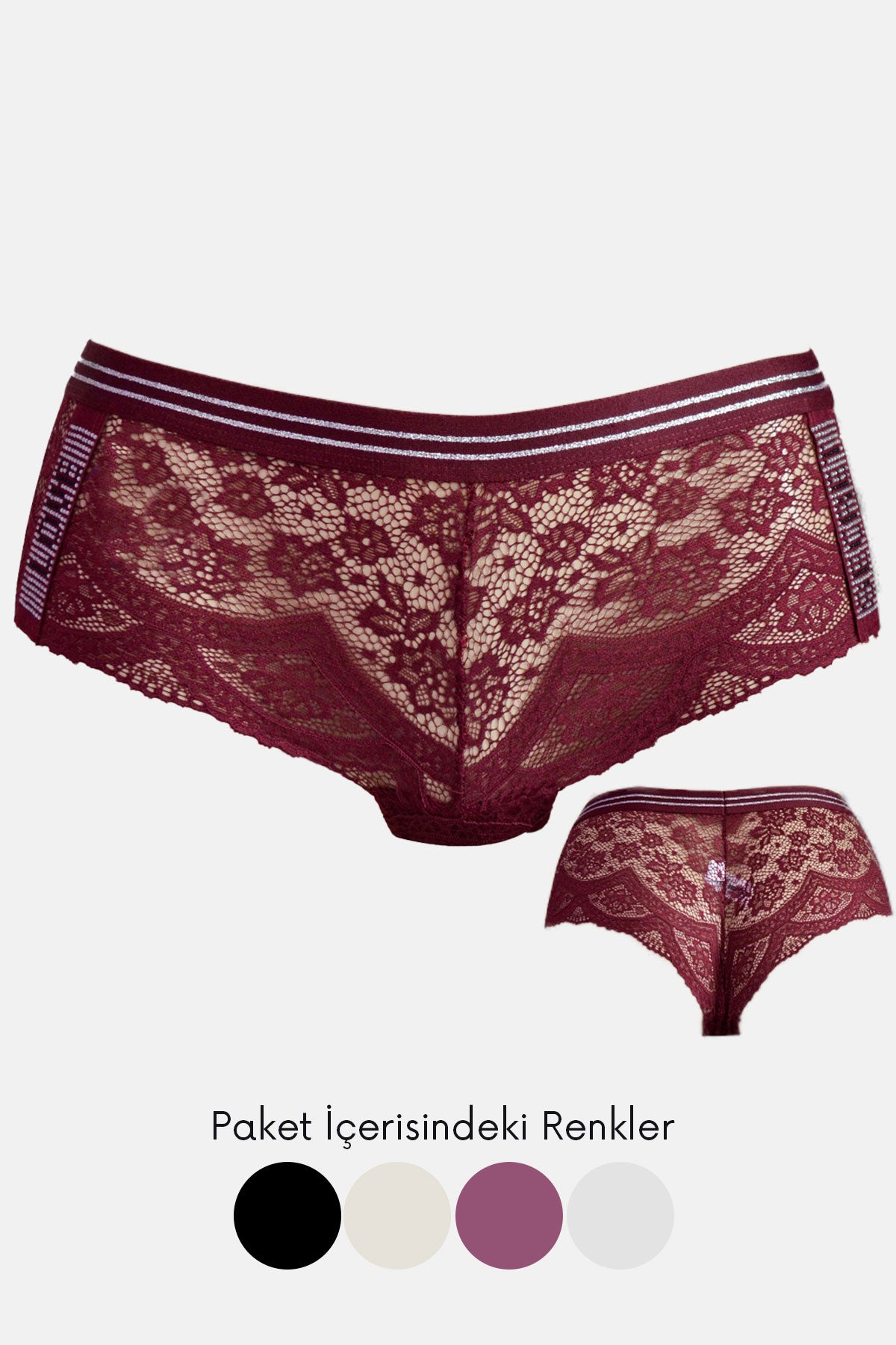 Papatya Kadın Boxer Külot