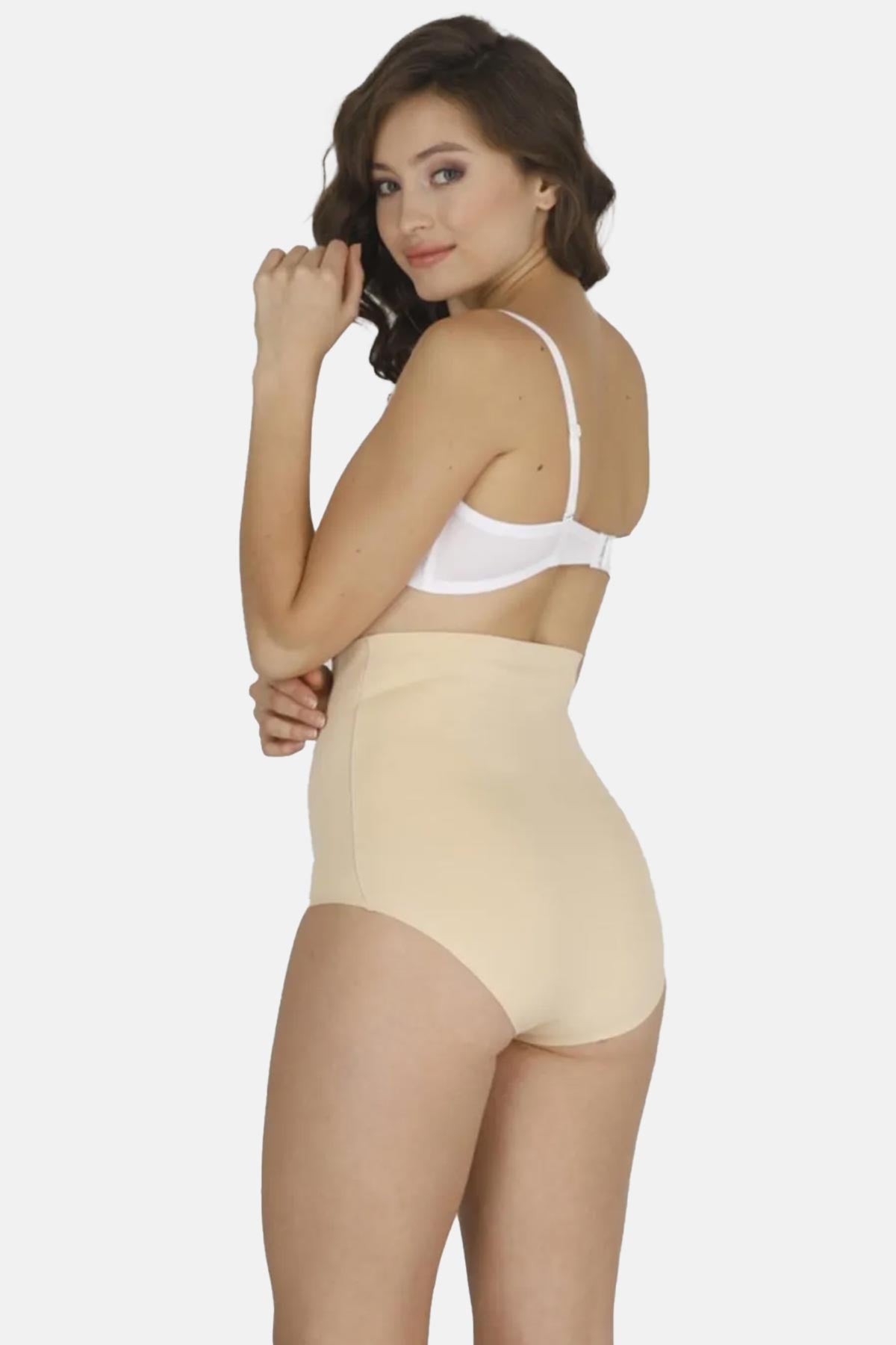 Papatya Kadın Korse Külot Yüksek Bel Lazer Kesim