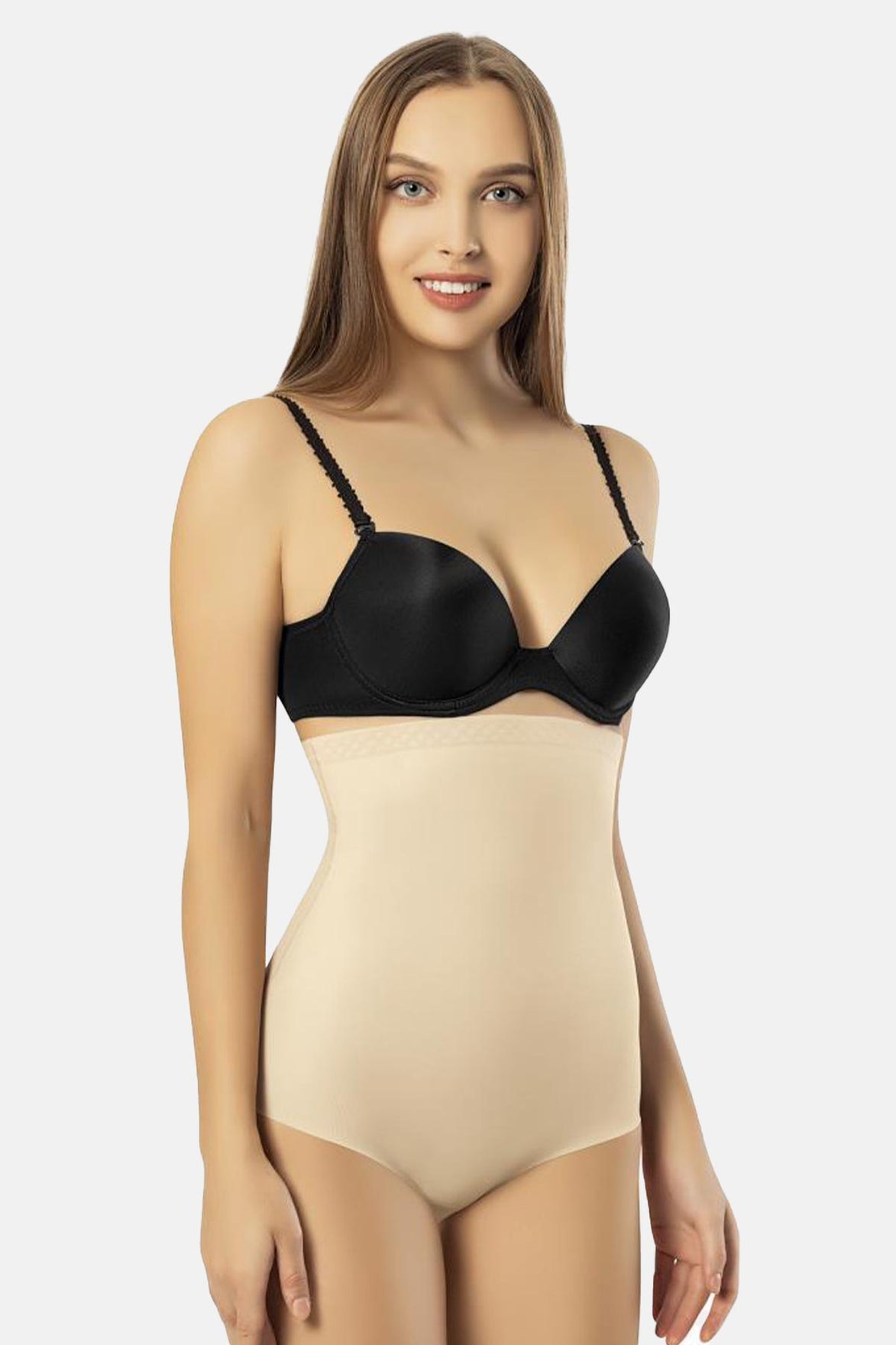 Papatya Kadın Külot Korse Yüksek Bel Slip Lazer Kesim