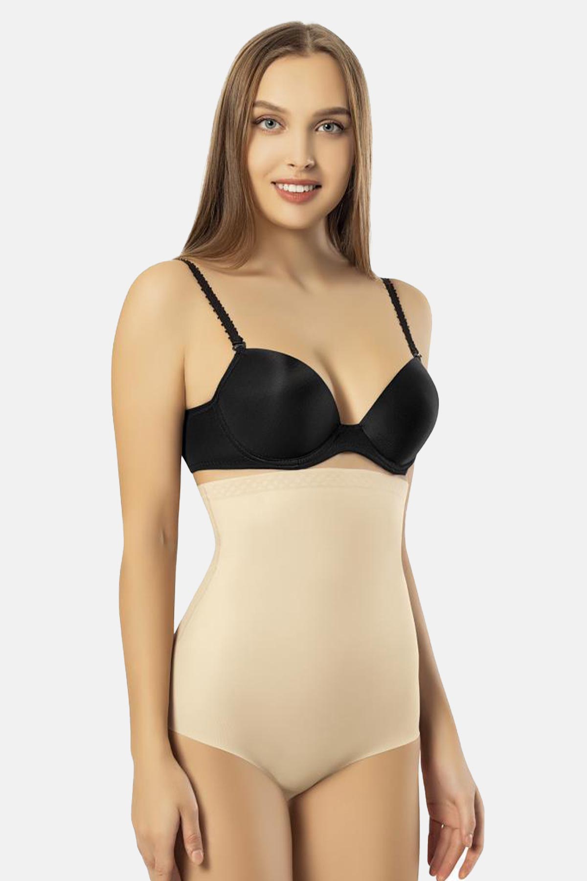 Papatya Kadın Külot Korse Yüksek Bel Slip Lazer Kesim