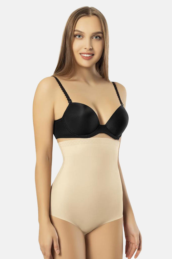 Papatya Kadın Külot Korse Yüksek Bel Slip Lazer Kesim