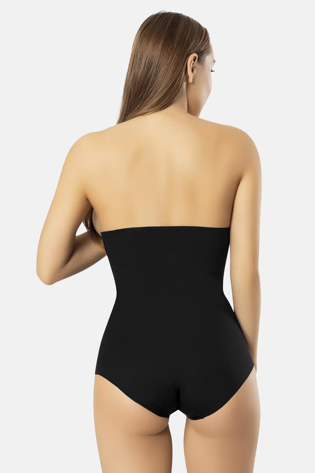 Papatya Kadın Külot Korse Yüksek Bel Slip Lazer Kesim